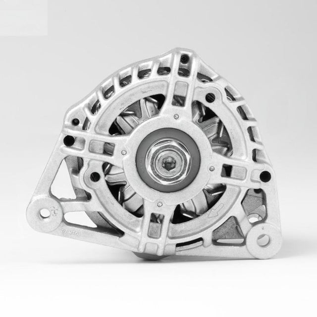 Denso alternator, silver finish, 14V 85A for JCB 500 Series and Perkins 1004