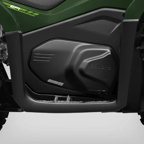 CFMOTO CForce 520 ATV in jet black with EBS and EFI badges visible on the side panel
