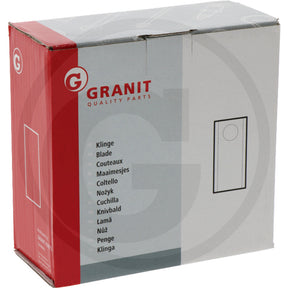 Granit Mower Blade Left, pack of 25 for Fort, Kuhn, New Holland, John Deere, lawn mower blades