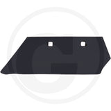 Granit Skimmer Share blade for tillage, dark metal with two mounting holes, model 56017.