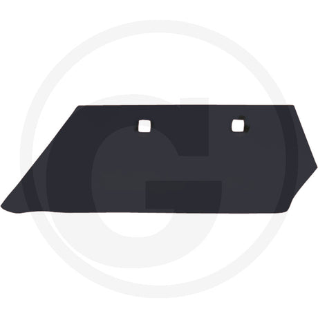 Granit Skimmer Share blade for tillage, dark metal with two mounting holes, model 56017.
