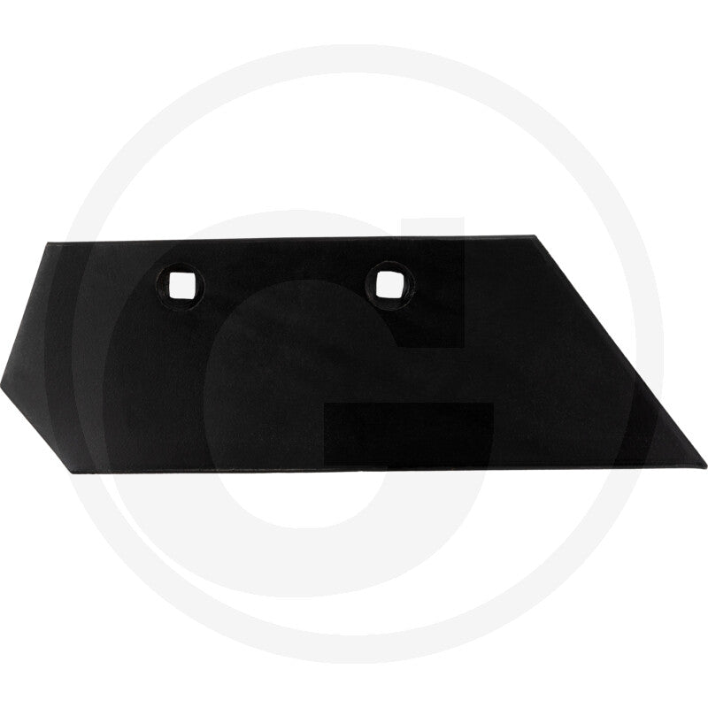 Granit skimmer share blade, black metal tillage part with two mounting holes (56017)