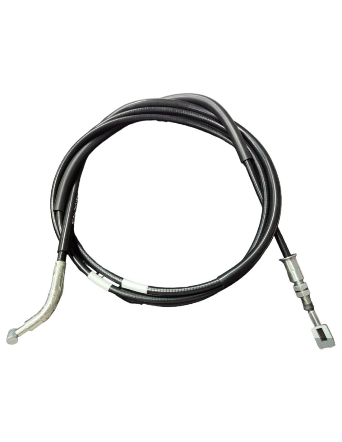 CFMOTO rear parking brake cable for ATV/UTV, corrosion-resistant core, weatherproof sheath.