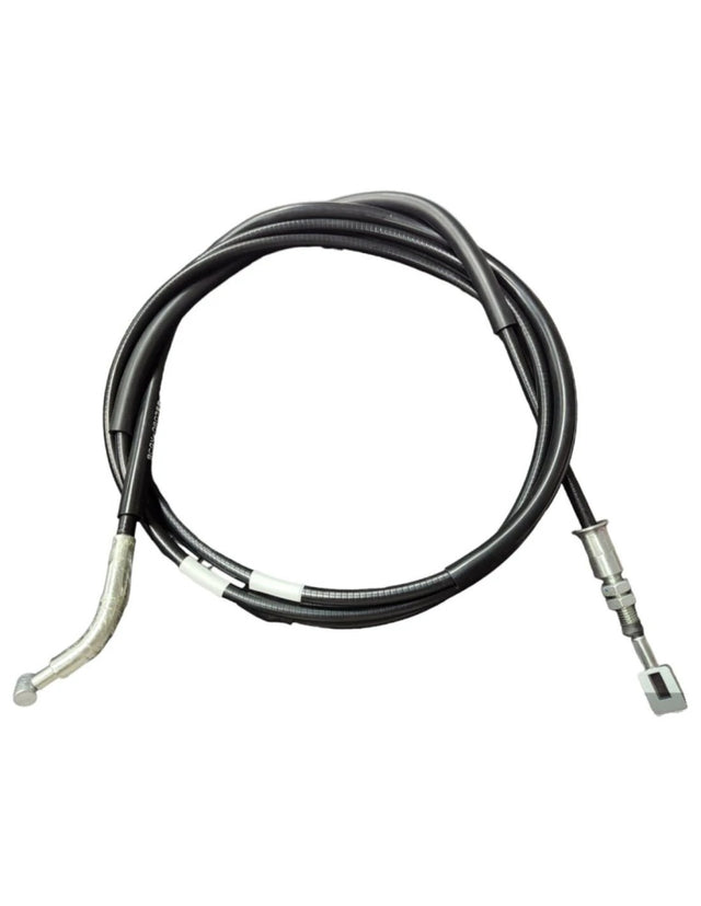 CFMOTO rear parking brake cable for ATV/UTV, corrosion-resistant core, weatherproof sheath.