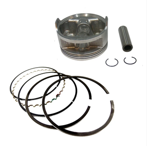 Piston kit OS 0.75, silver metal, for Honda TRX500 Foreman 2012-2019 and Pioneer 500-1000 2015-2023, ATV City OEM replacement