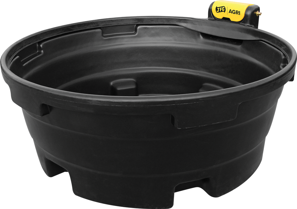 JFC Agri 1175L Circular Fast Fill Water Trough Black | 360° Livestock Access | DT250FF
