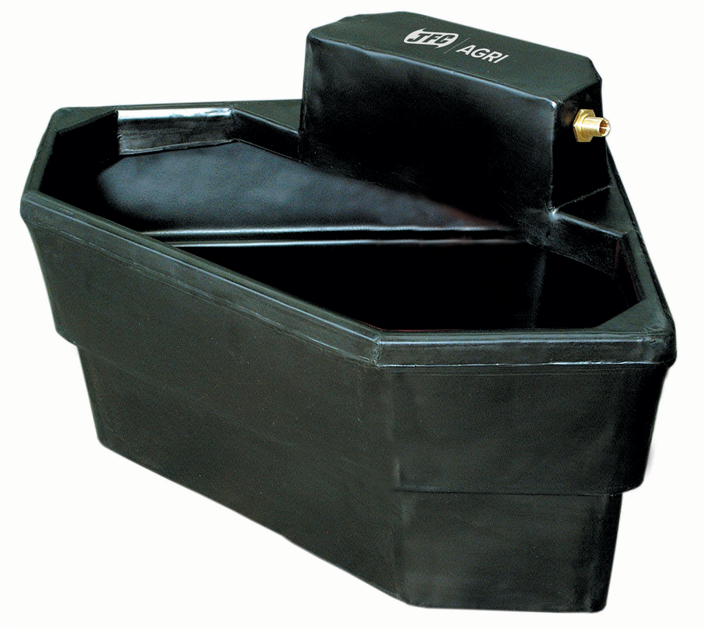 JFC Agri Corner Water Trough 110L | Livestock Corner Drinker with Brass Float Valve | DT27