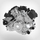 CFMOTO CForce 1000 Touring Premium Overland ATV engine, 963cc V-twin, silver with black components