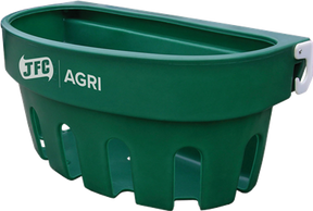 JFC Agri Gate Hay Feeder 100L, green plastic 7-partition livestock feeder