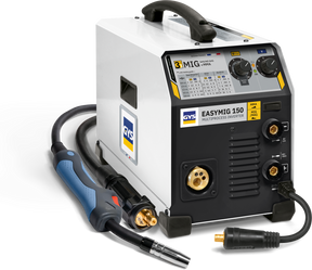 GYS EasyMIG 150 welder multiprocess inverter with cables and MIG/MAG torch
