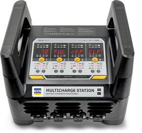 GYS Multicharge Station 4x10A battery charger charges 4 batteries simultaneously (lead-acid & lithium)