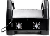 GYS Multicharge Station 4x10A battery charger, black/silver with dual cooling fans and power switch