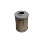 Fuel filter cartridge; beige pleated media with gray end caps for Kawasaki Mule Pro DX/DXT diesel engines