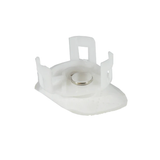 Fuel filter ATV City Honda 16700-HR3-A21, white plastic mount with metal center, fits TRX 420/500/520 (2014–2023).
