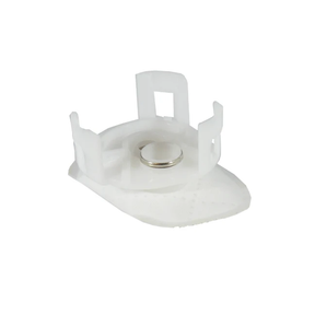 Fuel filter ATV City Honda 16700-HR3-A21, white plastic mount with metal center, fits TRX 420/500/520 (2014–2023).