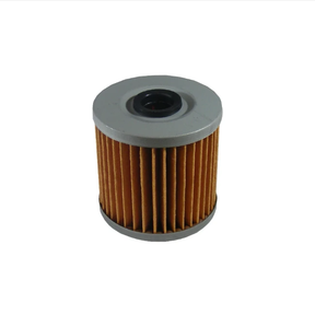 Oil filter for Kawasaki KLF220 and KLF300 ATVs by ATV City, premium spin-on with gray end caps