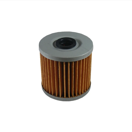 Oil filter for Kawasaki KLF220 and KLF300 ATVs by ATV City, premium spin-on with gray end caps
