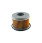 Honda TRX ATV oil filter with O-ring for TRX 300-520, orange pleated element, ATV City
