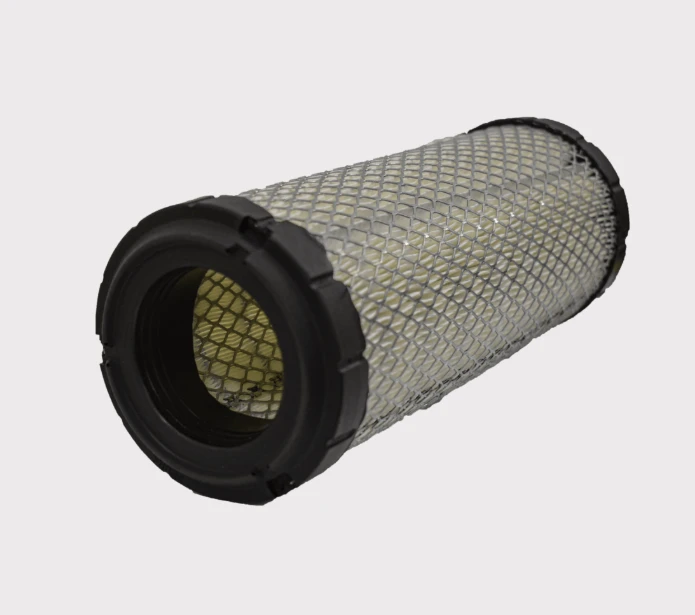 Air filter for Polaris Ranger Diesel 2019–2020 and Kawasaki Mule MX 700, tan mesh outer with black end caps
