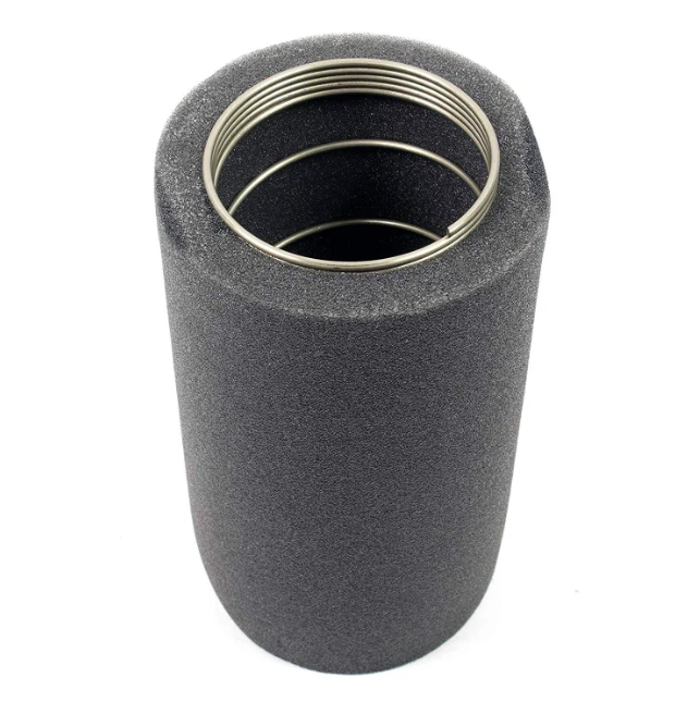 Arctic Cat cylindrical foam air filter, OEM replacement with Uni foam media for KVF 350/366/400/425/450 ATVs.