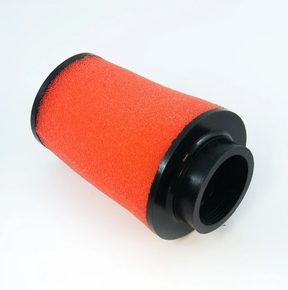 Air filter for Can-Am Outlander 330/400 ATV, red foam element by ATV City, fits Can-Am models worldwide