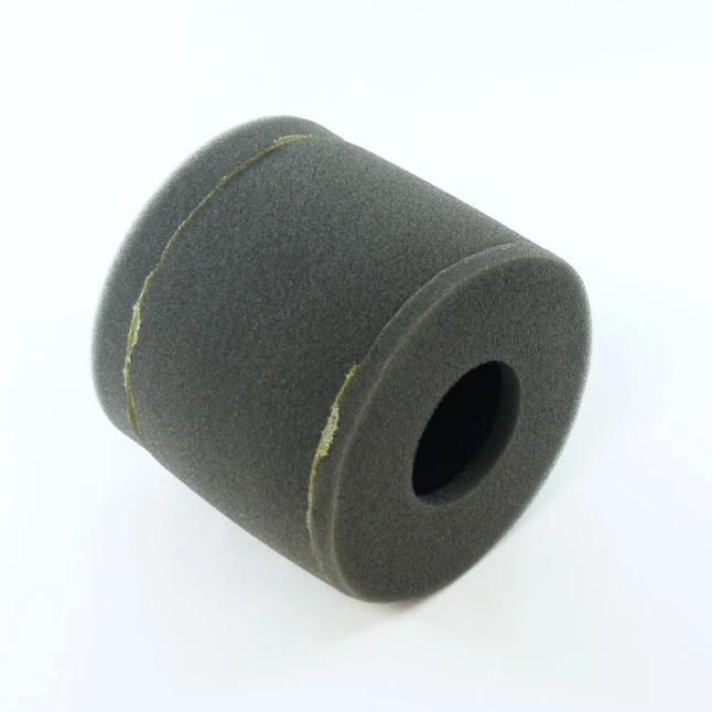 Air filter cylindrical foam, dark gray, for Suzuki LT80 ATV (1987-2006), ATV City replacement