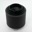 Air filter for Polaris ATV/UTV engines (200cc–325cc), black foam with inner mesh and durable seal for tight fit.
