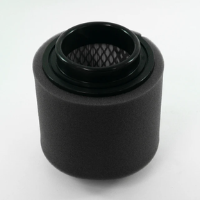 Air filter for Polaris ATV/UTV engines (200cc–325cc), black foam with inner mesh and durable seal for tight fit.