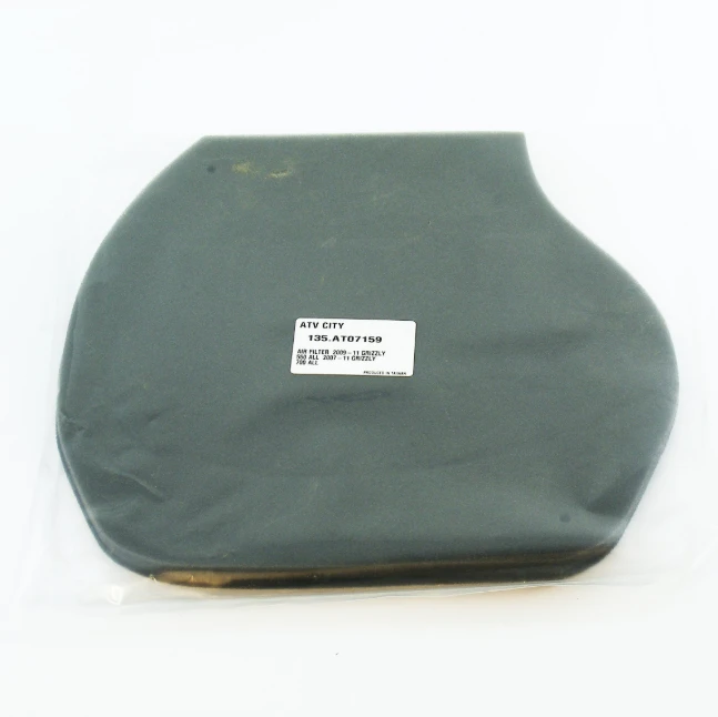 Air filter for Yamaha YFM550/YFM700 Grizzly 2009–2015, black ATV City replacement in bag