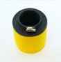 Air filter for Honda TRX 300/400/450 ATV by ATV City, yellow foam with black top and metal clamp