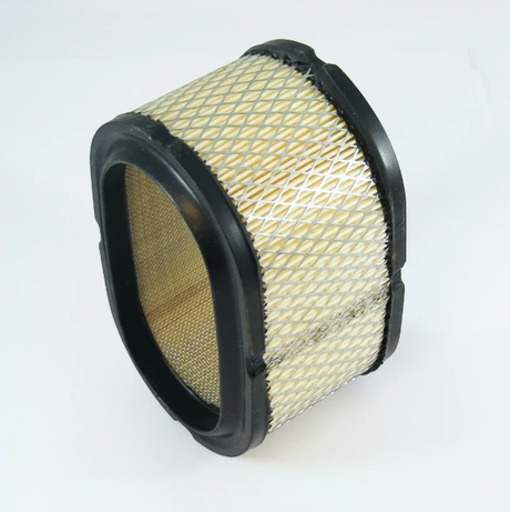 Polaris ATV air filter for 400/500 Magnum Scrambler with beige pleated element and black end caps