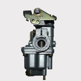 Hyper complete carburetor assembly for Suzuki LT50 ATV (1984–1987); silver metal body, ATV City OEM replacement