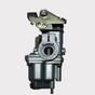 Hyper complete carburetor assembly for Suzuki LT50 ATV (1984–1987); silver metal body, ATV City OEM replacement
