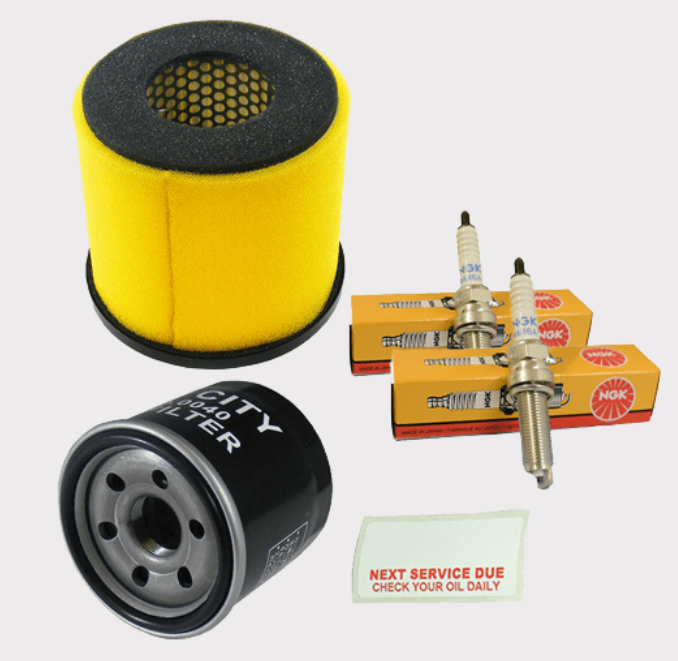 Suzuki King Quad LTA 500 750 Service Kit Fits 2019 To 2024 Air Filter Spark Plugs Oil Filter