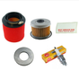 ATV City Honda Pioneer 700-4 service kit (2014-2023) with air filter, oil filter, spark plug, seal, and service sticker