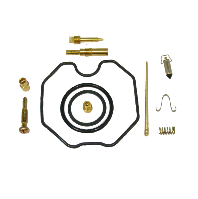 Carburetor Repair Kit For Polaris Phoenix 200 2005-2009 OEM Rebuild With Rubber Top Float Valves