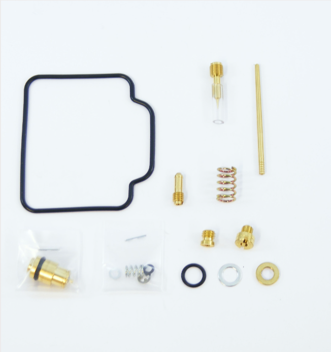 Carburetor Repair Kit For Suzuki LT 4WDX 1991 1998 Fits OEM Made In Japan Rubber Top Float Valves