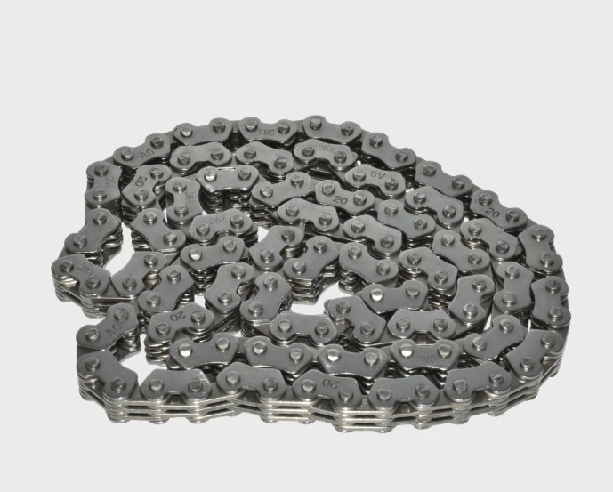Timing chain by ATV City; gray steel direct replacement for Honda Pioneer 500 and TRX 420 500
