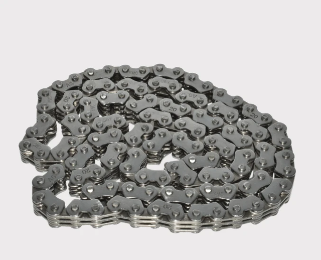Cam Chain Y25H92 timing chain for Yamaha YFM125 Breeze/Grizzly XC125 – metallic gray steel, ATV City