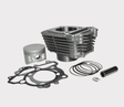 Complete Top End Cylinder Kit for Yamaha Timberwolf 250 Tracker 1992-2004; includes piston, rings, gaskets, pin, clips