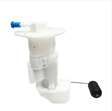 Fuel pump assembly, white plastic module with blue inlet and black float sender; ATV City replacement for Kawasaki KVF750 Brute Force 08-21.