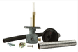 Fuel tap kit for Yamaha YFM660F Grizzly 2002–2008; ATV City, includes valve, hose, clamps