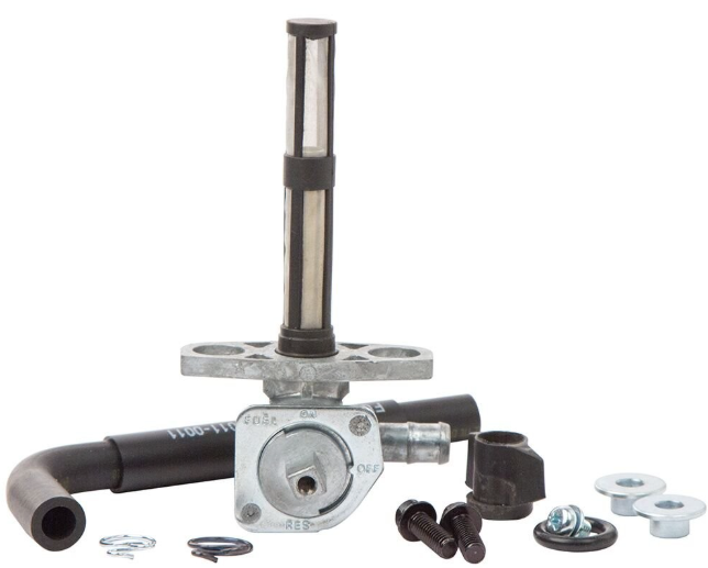 Fuel Tap Kit for Honda TRX 450 ER/R (2006–2007) by ATV City aftermarket with hoses and mounting hardware