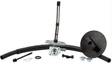 Fuel tap kit for Honda TRX 350 2006 with metal petcock valve, hoses and clamps