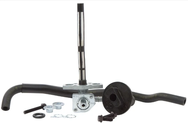 Fuel Tap Kit for Honda TRX 250 EX OEM-style replacement with hoses and clamps