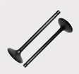 Engine valve pair for Yamaha YFM90 Grizzly and YFM90 Raptor; intake and exhaust valves, OEM specs, ATV City
