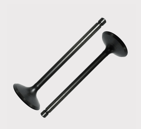 Engine Valve Set for Suzuki LT-A700X LT-A750X ATV, black metal intake and exhaust valves in pairs, ATV City brand