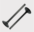 Engine valve set for Kawasaki KAF400 Mule 600/610 SX400 – pair of metallic intake and exhaust valves
