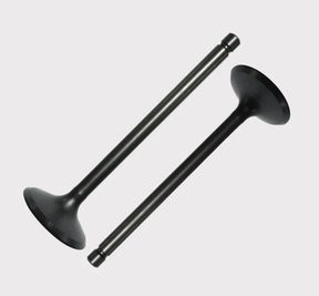 Engine valve pair for Suzuki LT-A LT-F 400/500 Quad ATV by ATV City, black metal valves
