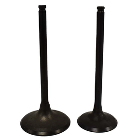 Engine valve pair, black metal, for Suzuki LT-Z400 2004-2009 and Kawasaki KSF400 2003-2006 - ATV City